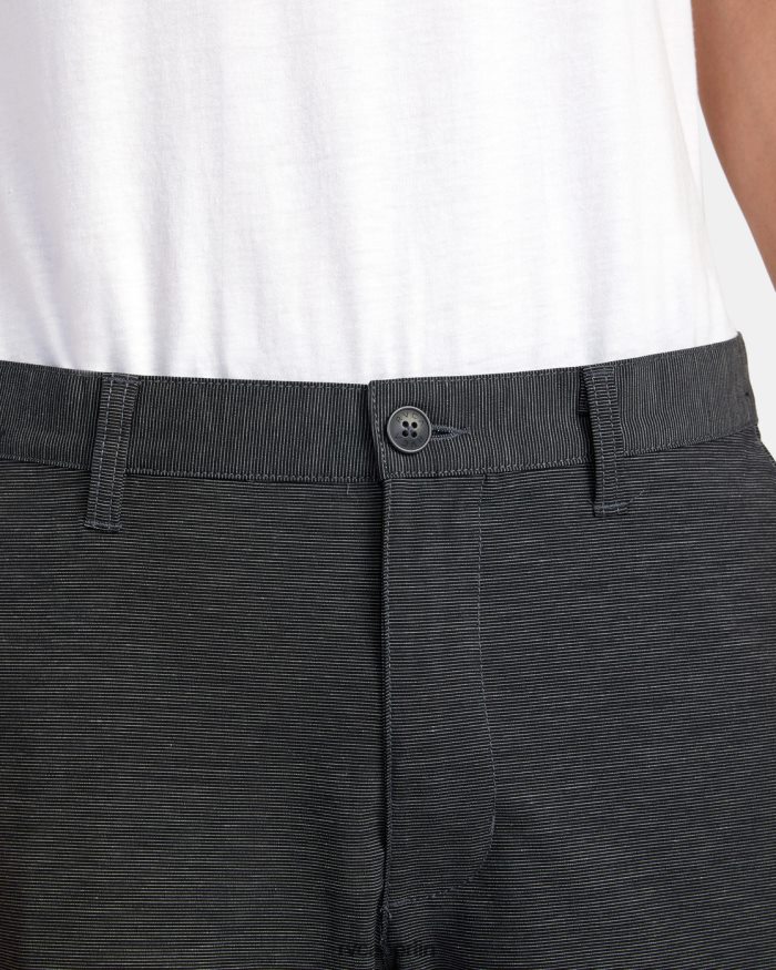 RVCA Dolche Chino-Hybrid-Boardshorts BF4L8X812 Kleidung Schwarz Männer