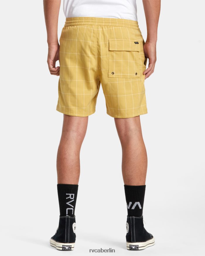 RVCA Escape-Anzug elastische Walkshorts 17 BF4L8X58 Kleidung Banane Männer