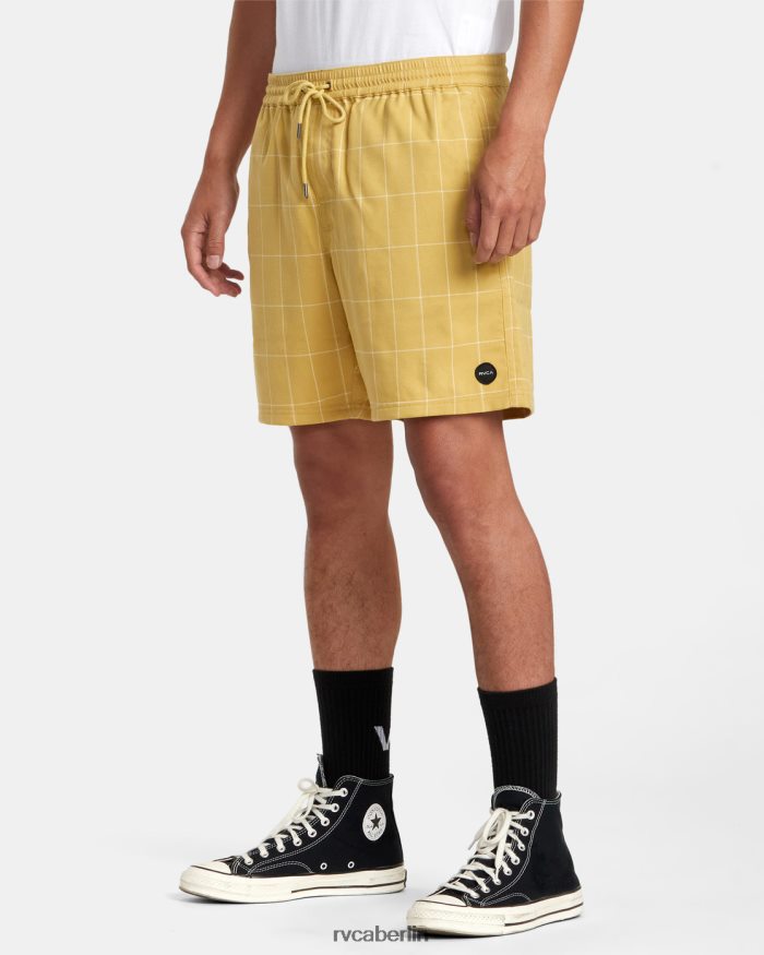 RVCA Escape-Anzug elastische Walkshorts 17 BF4L8X58 Kleidung Banane Männer