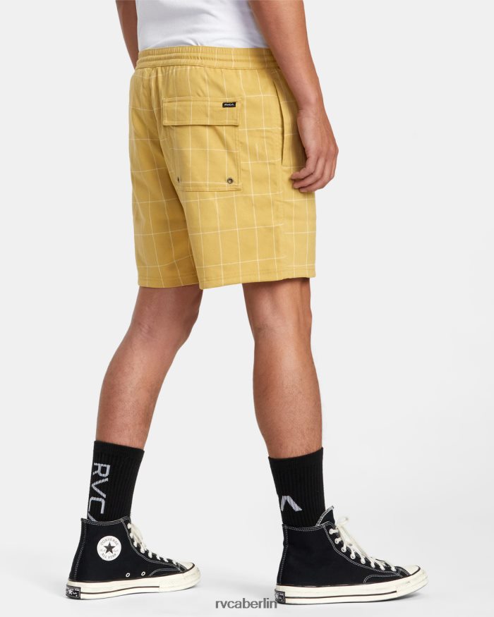 RVCA Escape-Anzug elastische Walkshorts 17 BF4L8X58 Kleidung Banane Männer