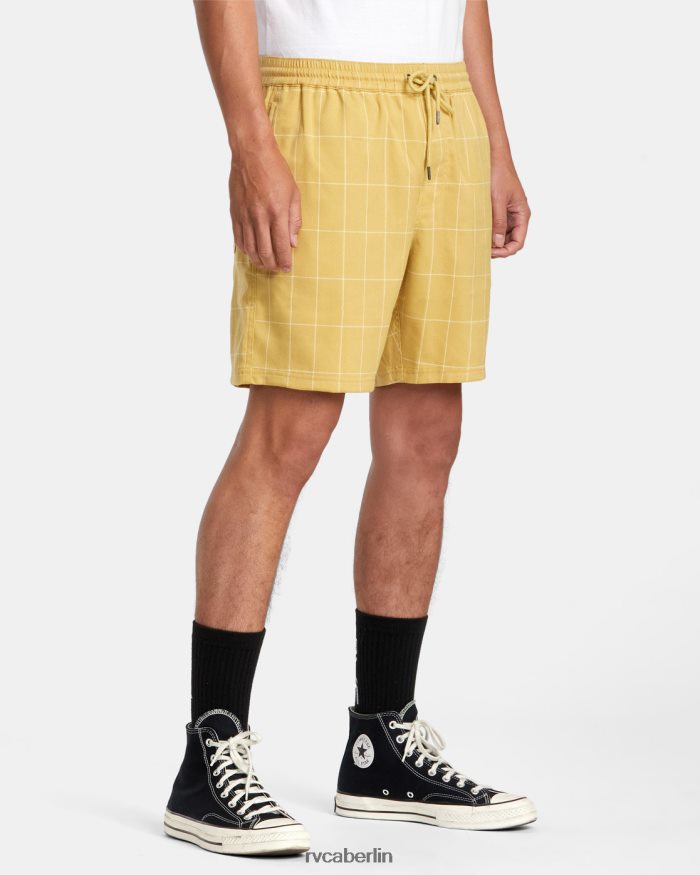 RVCA Escape-Anzug elastische Walkshorts 17 BF4L8X58 Kleidung Banane Männer