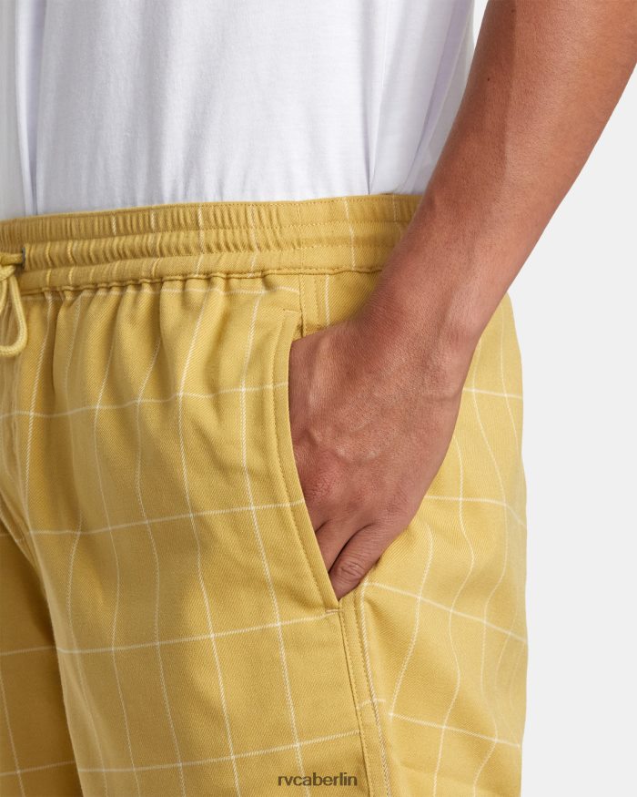 RVCA Escape-Anzug elastische Walkshorts 17 BF4L8X58 Kleidung Banane Männer