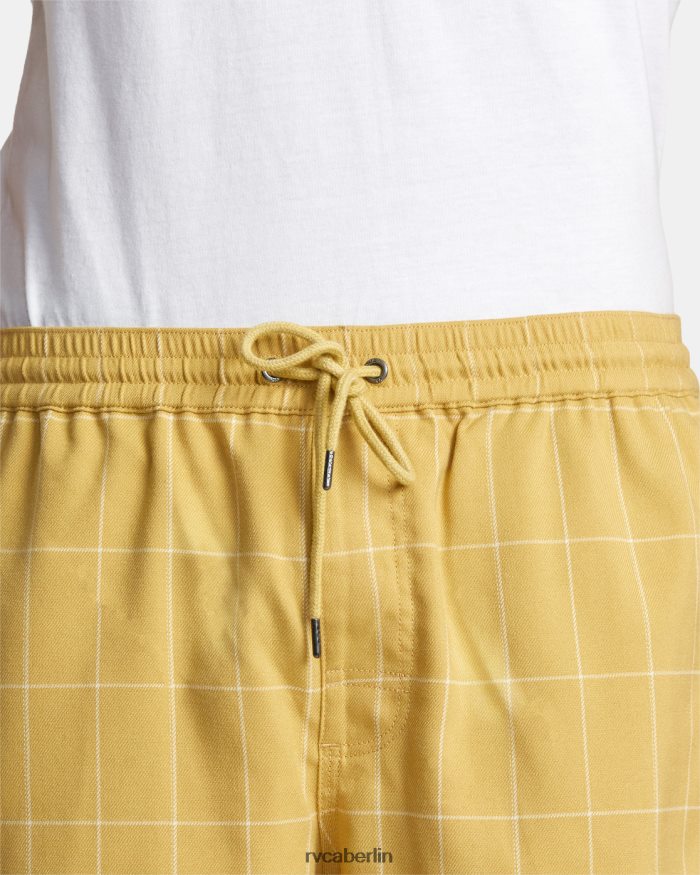 RVCA Escape-Anzug elastische Walkshorts 17 BF4L8X58 Kleidung Banane Männer
