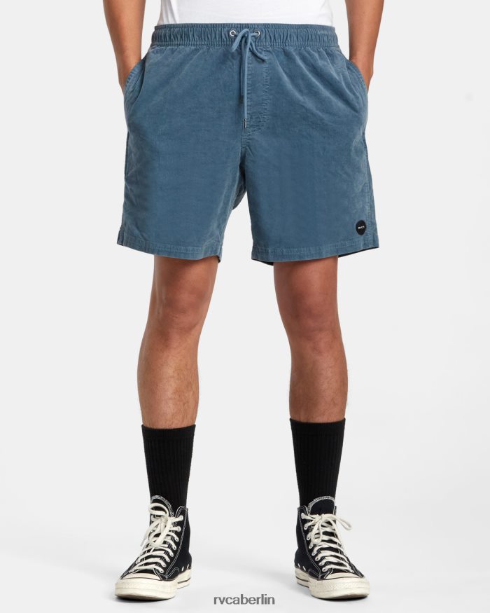 RVCA Escape Cordshorts mit elastischem Bund 17 BF4L8X60 Kleidung helles Entenblau Männer