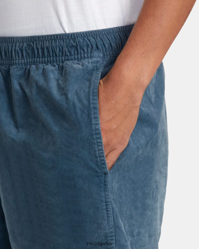 RVCA Escape Cordshorts mit elastischem Bund 17 BF4L8X60 Kleidung helles Entenblau Männer