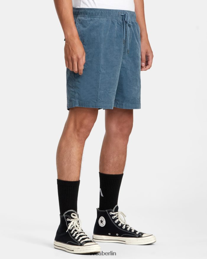 RVCA Escape Cordshorts mit elastischem Bund 17 BF4L8X60 Kleidung helles Entenblau Männer