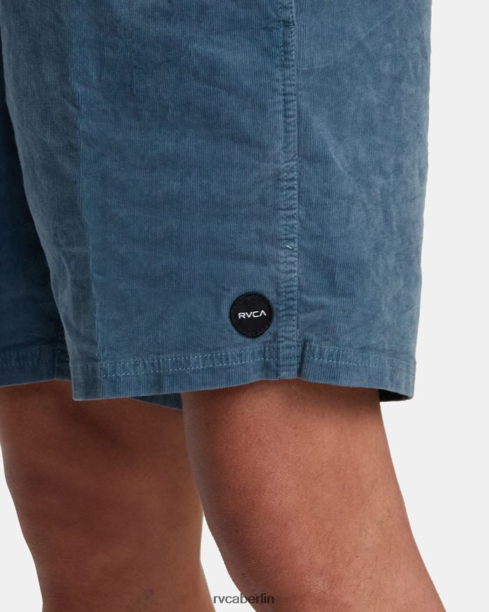 RVCA Escape Cordshorts mit elastischem Bund 17 BF4L8X60 Kleidung helles Entenblau Männer