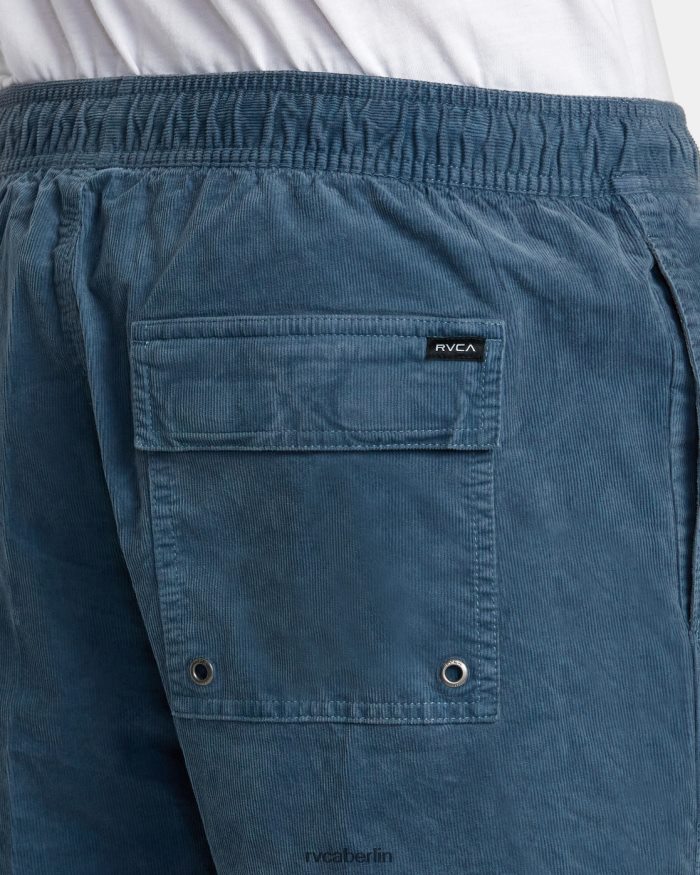 RVCA Escape Cordshorts mit elastischem Bund 17 BF4L8X60 Kleidung helles Entenblau Männer