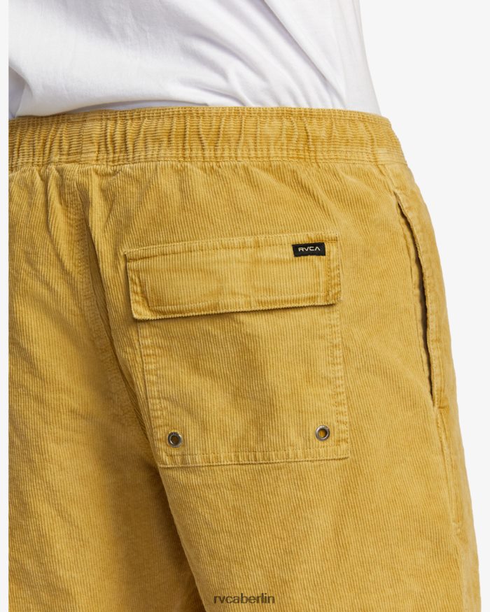 RVCA Escape Cordshorts mit elastischem Bund 17 BF4L8X921 Kleidung Südliches Moos Männer
