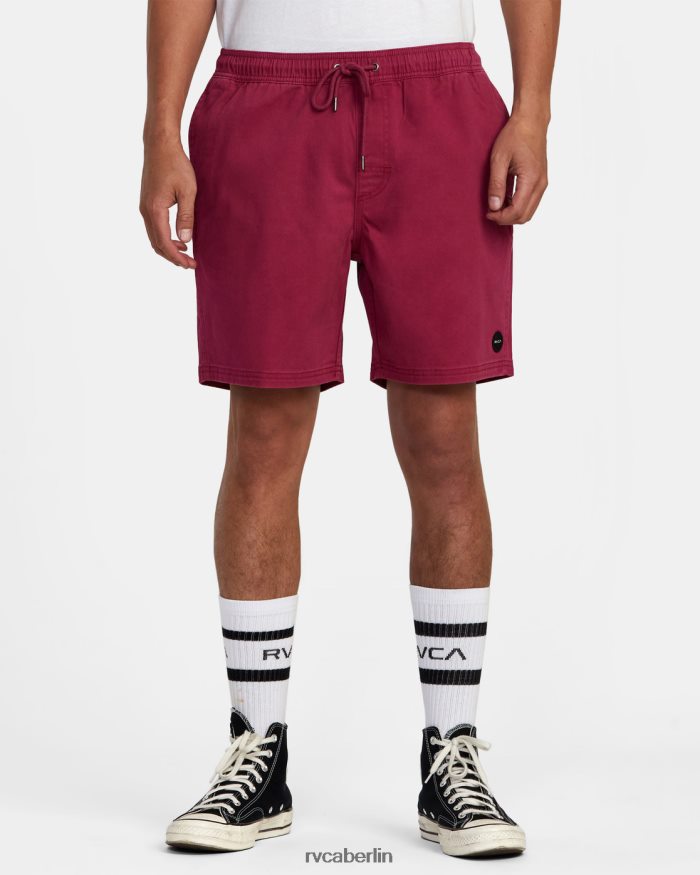 RVCA Escape Walkshorts mit elastischem Bund 17 BF4L8X1056 Kleidung Kaktusrose Männer