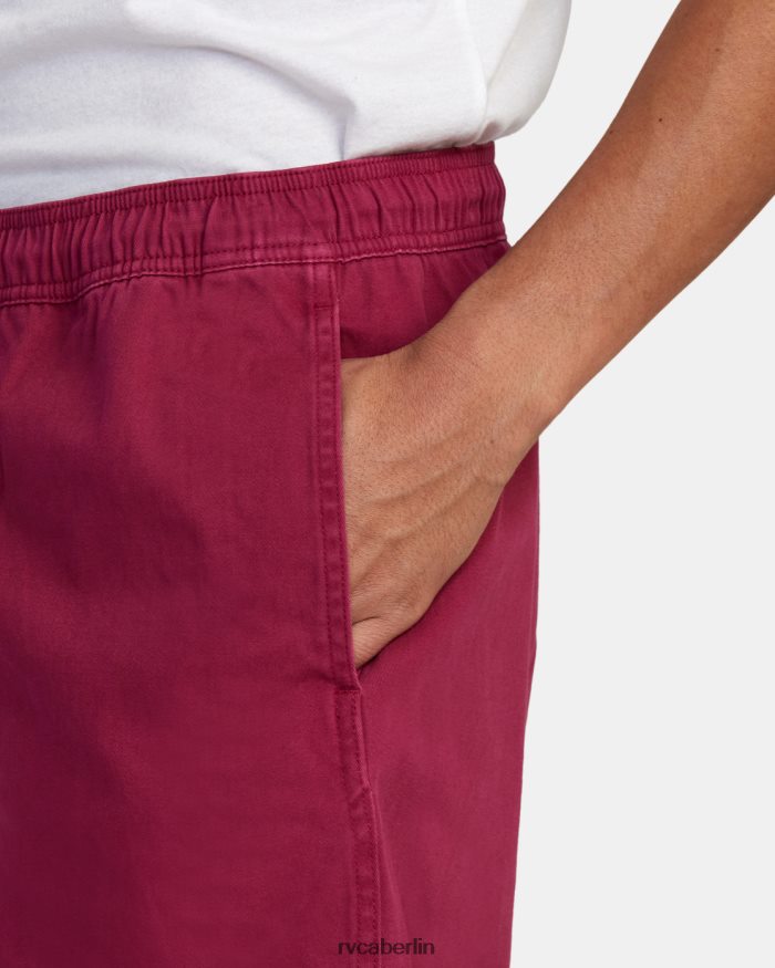 RVCA Escape Walkshorts mit elastischem Bund 17 BF4L8X1056 Kleidung Kaktusrose Männer
