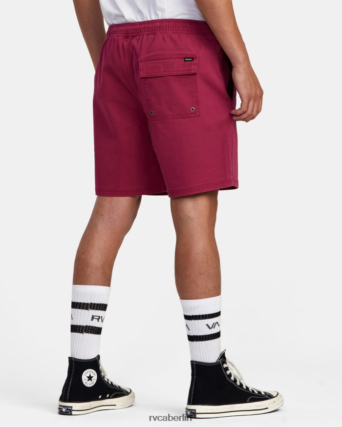 RVCA Escape Walkshorts mit elastischem Bund 17 BF4L8X1056 Kleidung Kaktusrose Männer