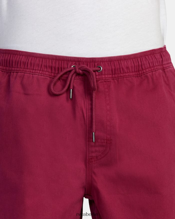 RVCA Escape Walkshorts mit elastischem Bund 17 BF4L8X1056 Kleidung Kaktusrose Männer