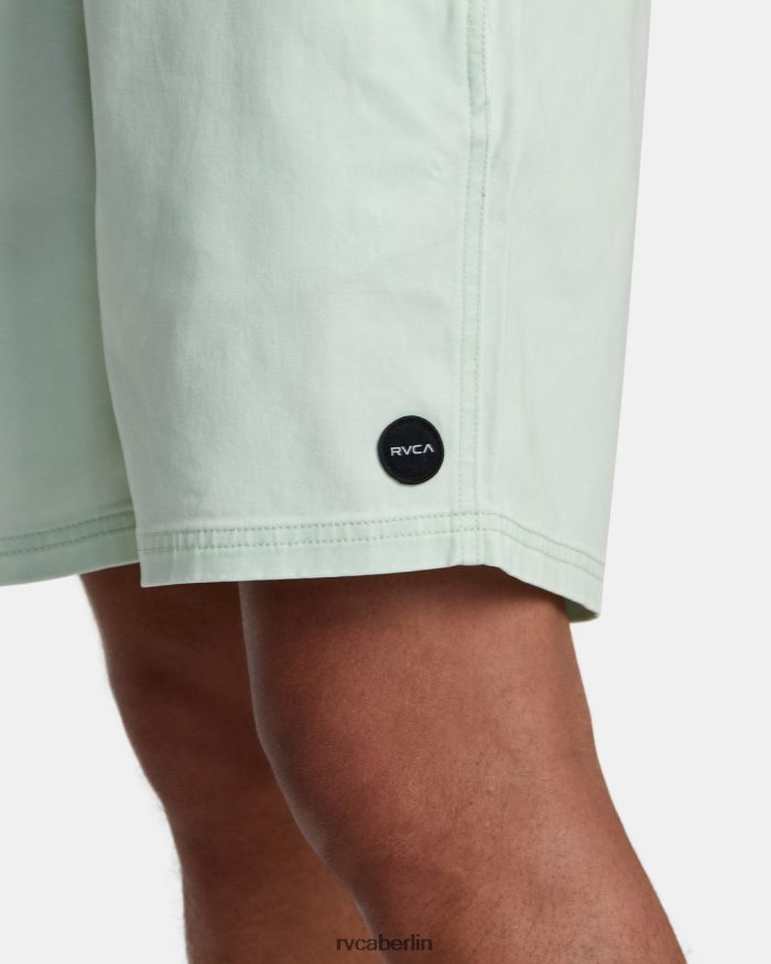 RVCA Escape Walkshorts mit elastischem Bund 17 BF4L8X216 Kleidung Aqua Männer