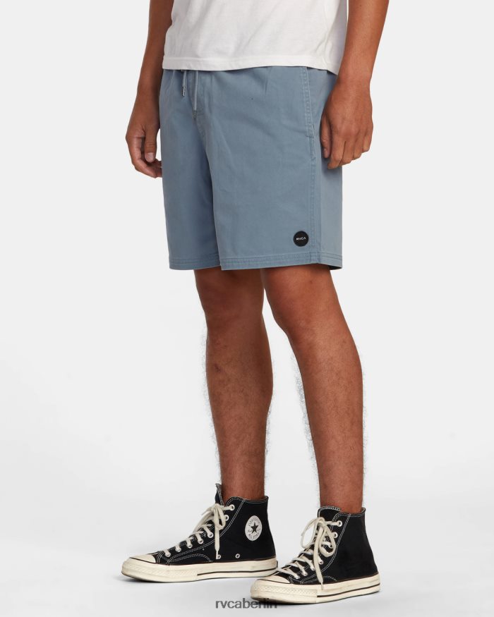 RVCA Escape Walkshorts mit elastischem Bund 17 BF4L8X389 Kleidung Industrieblau Männer