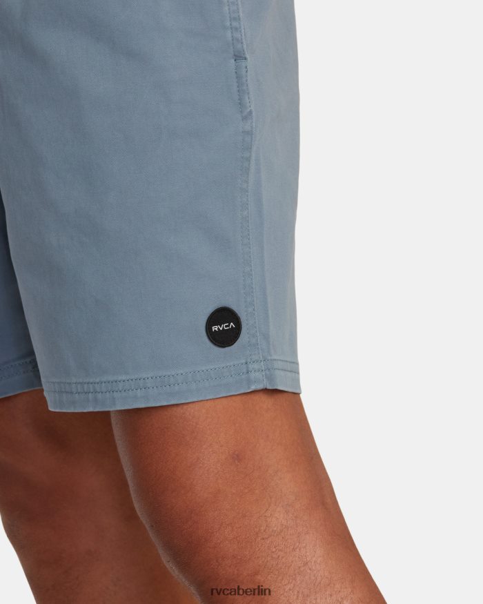 RVCA Escape Walkshorts mit elastischem Bund 17 BF4L8X389 Kleidung Industrieblau Männer