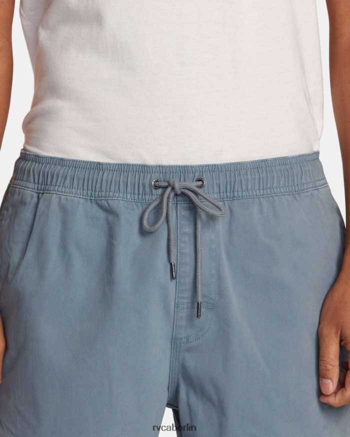 RVCA Escape Walkshorts mit elastischem Bund 17 BF4L8X389 Kleidung Industrieblau Männer