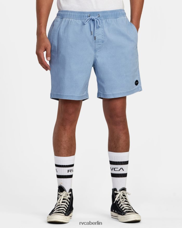 RVCA Escape Walkshorts mit elastischem Bund 17 BF4L8X690 Kleidung Déjà blau Männer