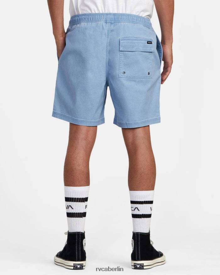 RVCA Escape Walkshorts mit elastischem Bund 17 BF4L8X690 Kleidung Déjà blau Männer