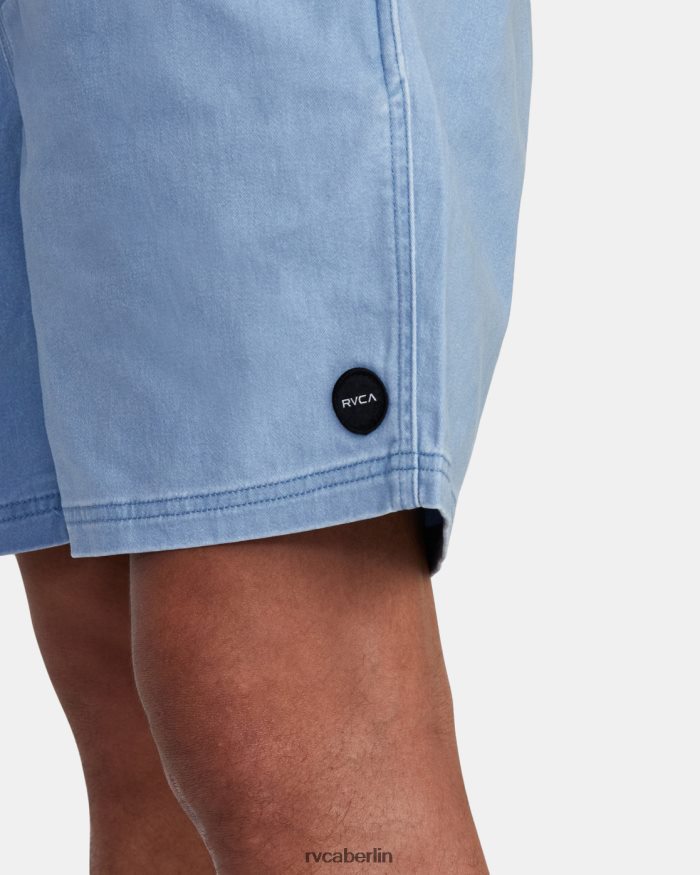 RVCA Escape Walkshorts mit elastischem Bund 17 BF4L8X690 Kleidung Déjà blau Männer