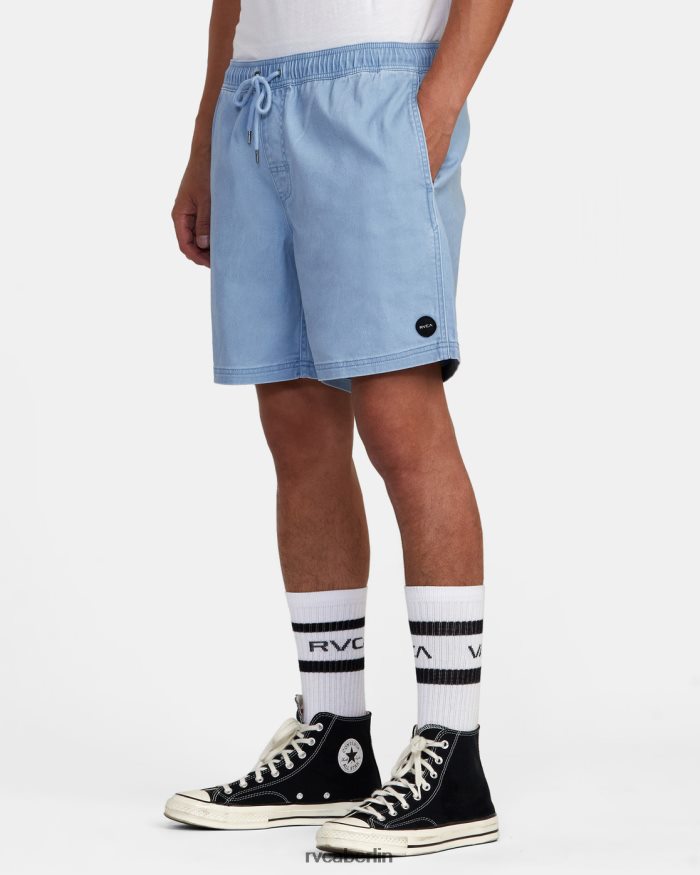 RVCA Escape Walkshorts mit elastischem Bund 17 BF4L8X690 Kleidung Déjà blau Männer