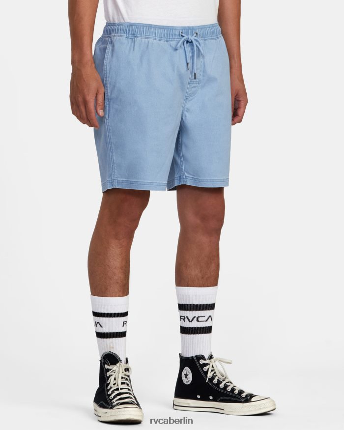RVCA Escape Walkshorts mit elastischem Bund 17 BF4L8X690 Kleidung Déjà blau Männer