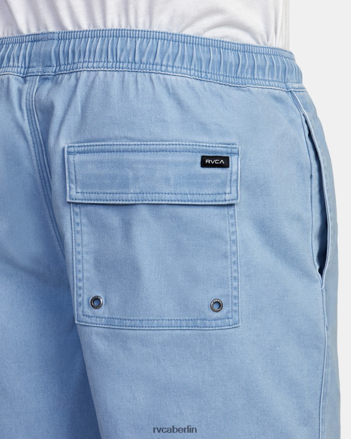RVCA Escape Walkshorts mit elastischem Bund 17 BF4L8X690 Kleidung Déjà blau Männer