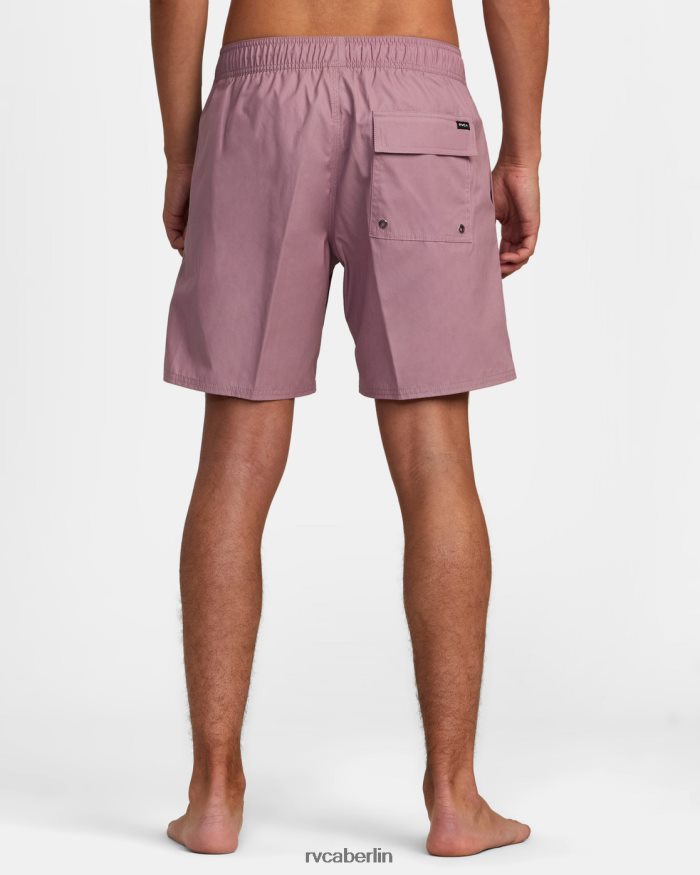 RVCA Gegensätze hybride elastische Shorts BF4L8X884 Kleidung Lavendel Männer