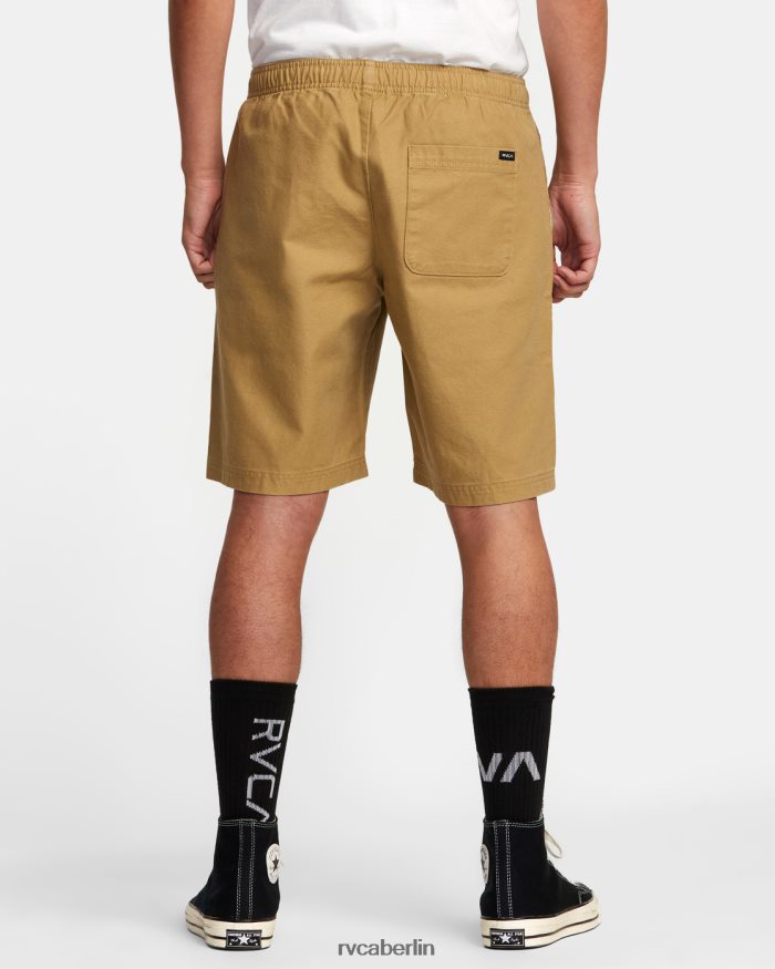 RVCA Hochwertige elastische Taille 20 Shorts BF4L8X339 Kleidung khaki Männer