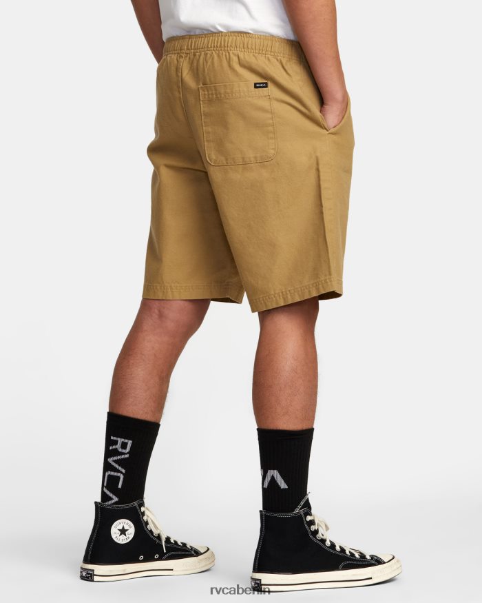 RVCA Hochwertige elastische Taille 20 Shorts BF4L8X339 Kleidung khaki Männer