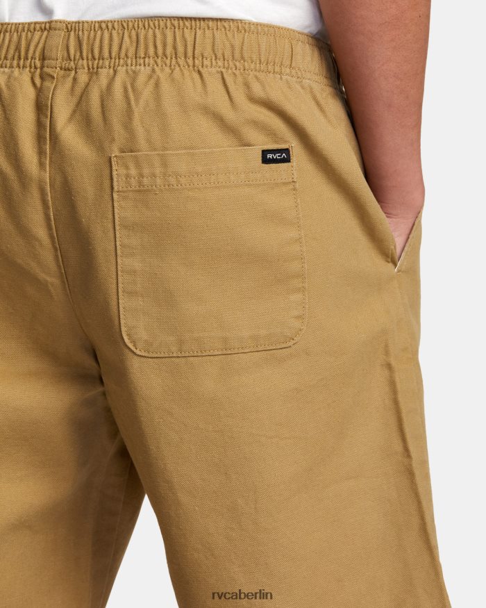 RVCA Hochwertige elastische Taille 20 Shorts BF4L8X339 Kleidung khaki Männer