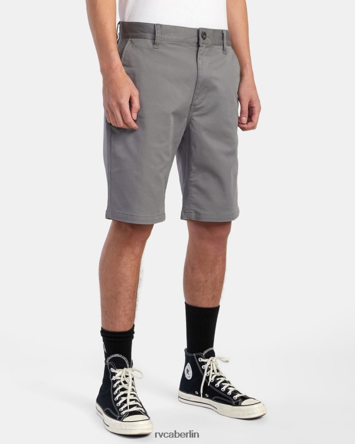 RVCA Stretch-Shorts fürs Wochenende BF4L8X458 Kleidung Rauch Männer