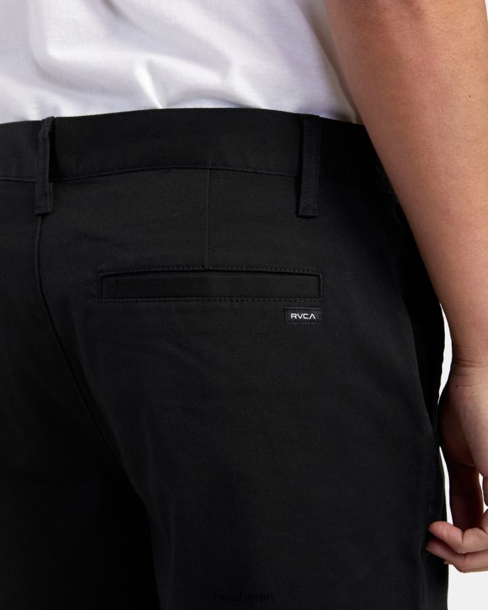 RVCA Stretch-Shorts fürs Wochenende BF4L8X479 Kleidung Schwarz Männer