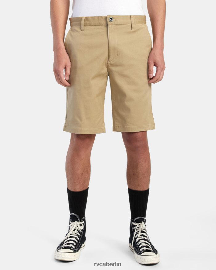 RVCA Stretch-Shorts fürs Wochenende BF4L8X507 Kleidung khaki Männer