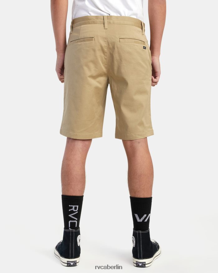 RVCA Stretch-Shorts fürs Wochenende BF4L8X507 Kleidung khaki Männer