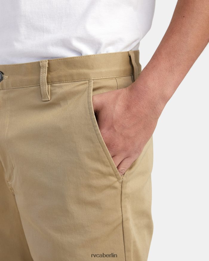 RVCA Stretch-Shorts fürs Wochenende BF4L8X507 Kleidung khaki Männer