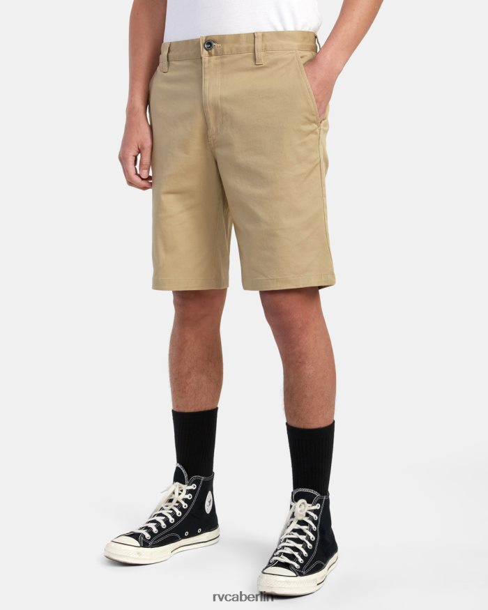 RVCA Stretch-Shorts fürs Wochenende BF4L8X507 Kleidung khaki Männer