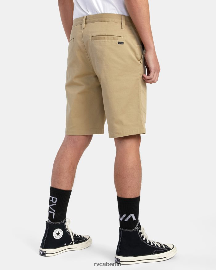 RVCA Stretch-Shorts fürs Wochenende BF4L8X507 Kleidung khaki Männer