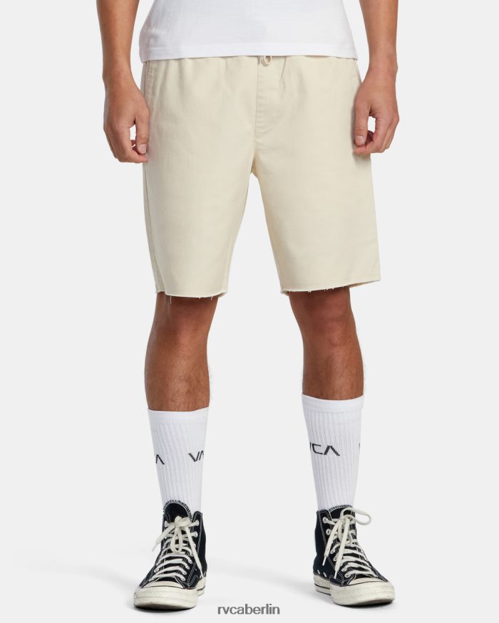 RVCA Weekend-Shorts mit elastischem Bund BF4L8X177 Kleidung Latté Männer