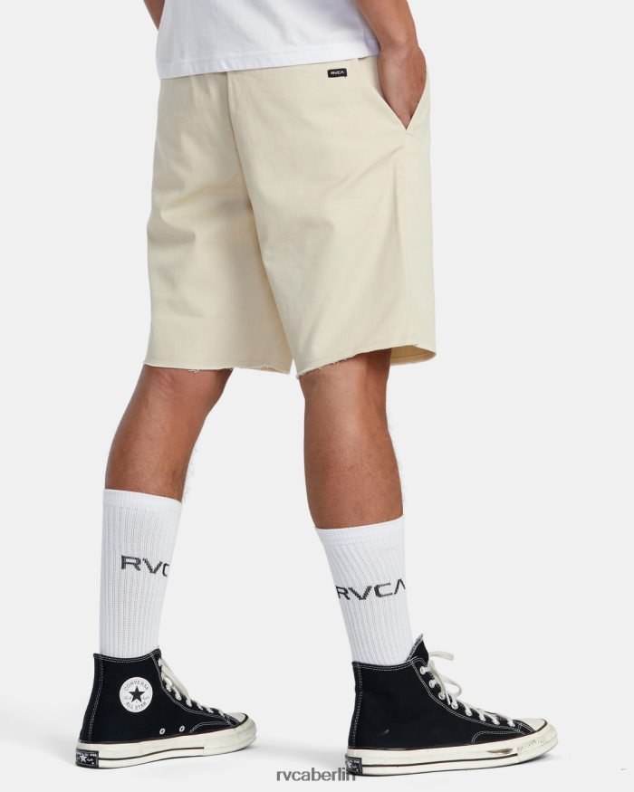 RVCA Weekend-Shorts mit elastischem Bund BF4L8X177 Kleidung Latté Männer