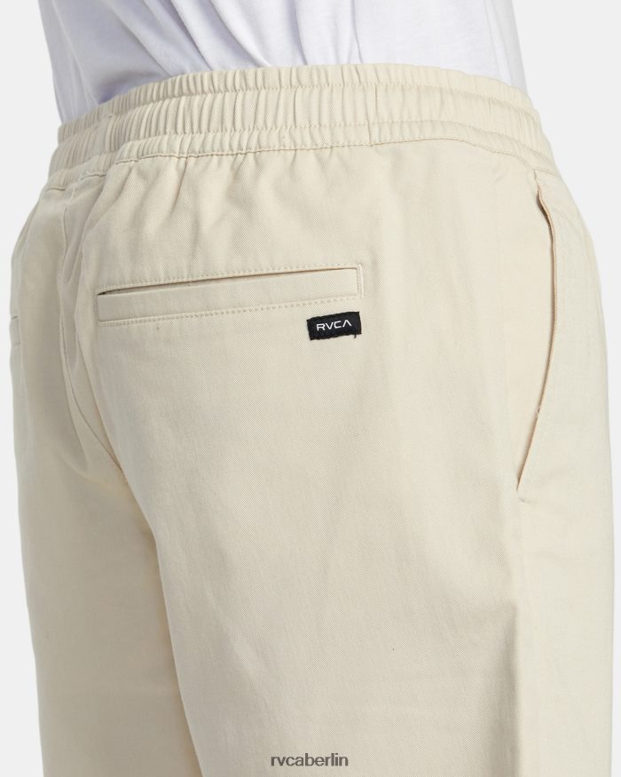 RVCA Weekend-Shorts mit elastischem Bund BF4L8X177 Kleidung Latté Männer