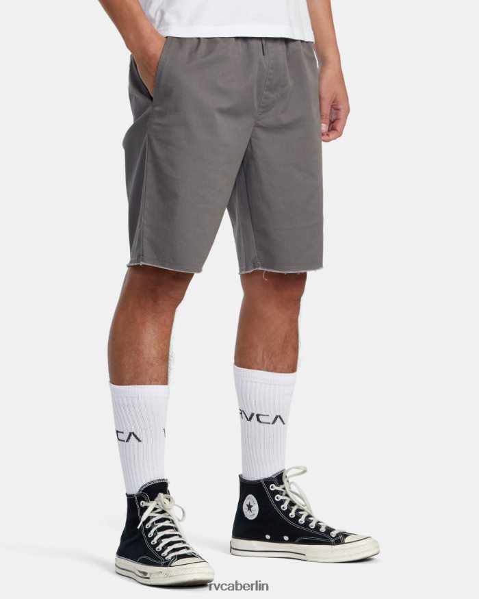 RVCA Weekend-Shorts mit elastischem Bund BF4L8X195 Kleidung Rauch Männer