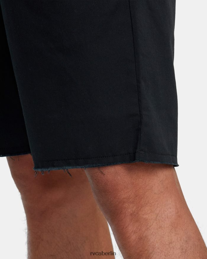 RVCA Weekend-Shorts mit elastischem Bund BF4L8X212 Kleidung Schwarz Männer