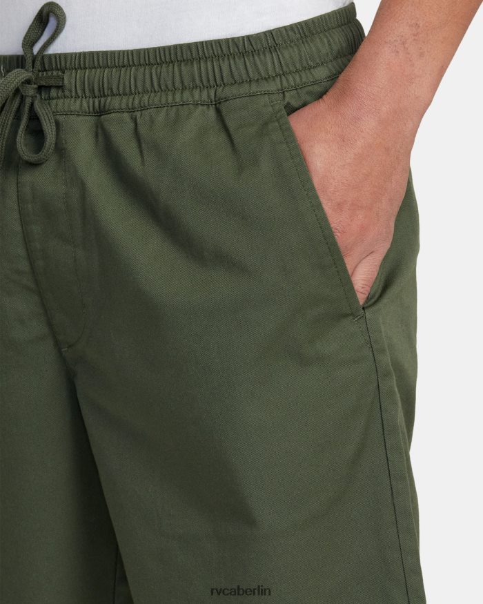 RVCA Weekend-Shorts mit elastischem Bund BF4L8X219 Kleidung Kaktus Männer