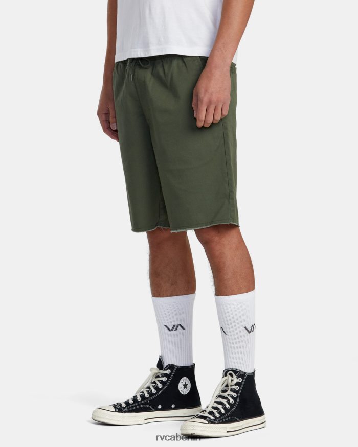 RVCA Weekend-Shorts mit elastischem Bund BF4L8X219 Kleidung Kaktus Männer