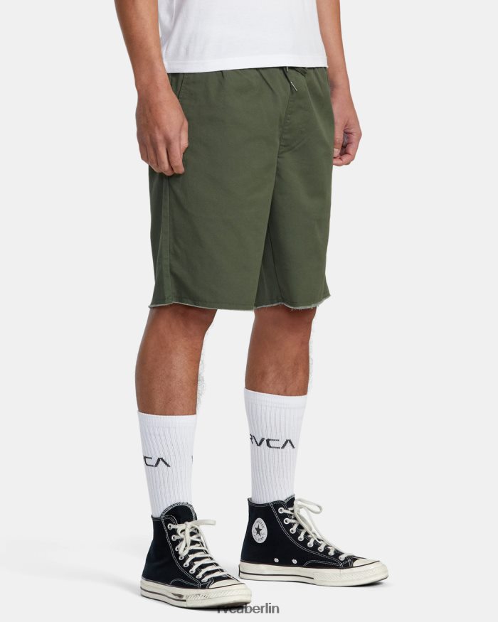 RVCA Weekend-Shorts mit elastischem Bund BF4L8X219 Kleidung Kaktus Männer