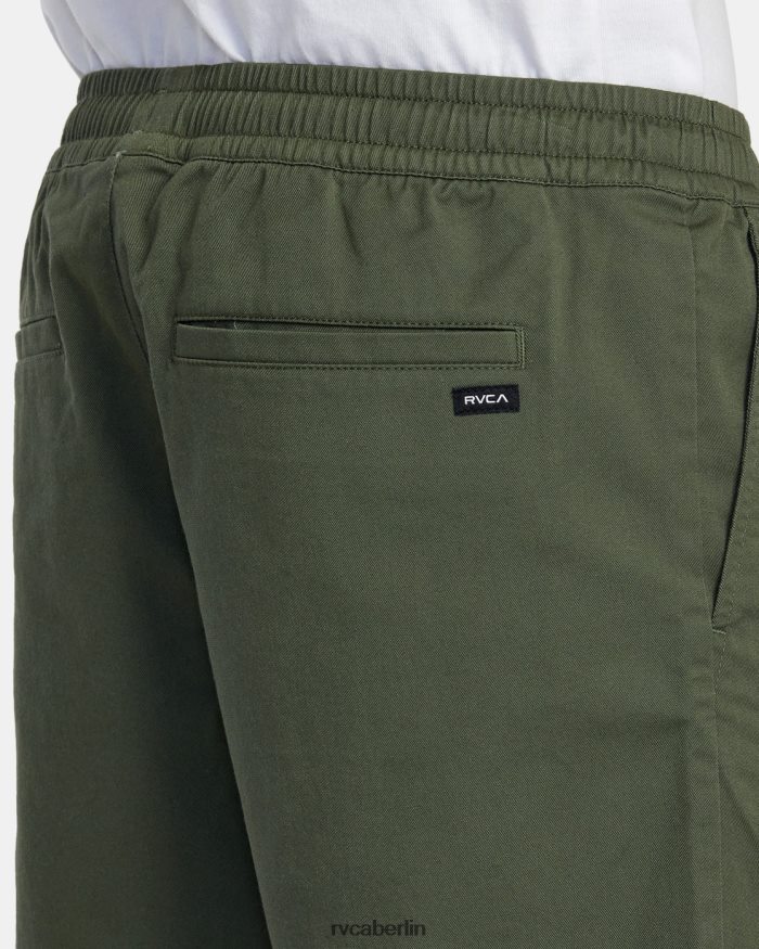 RVCA Weekend-Shorts mit elastischem Bund BF4L8X219 Kleidung Kaktus Männer