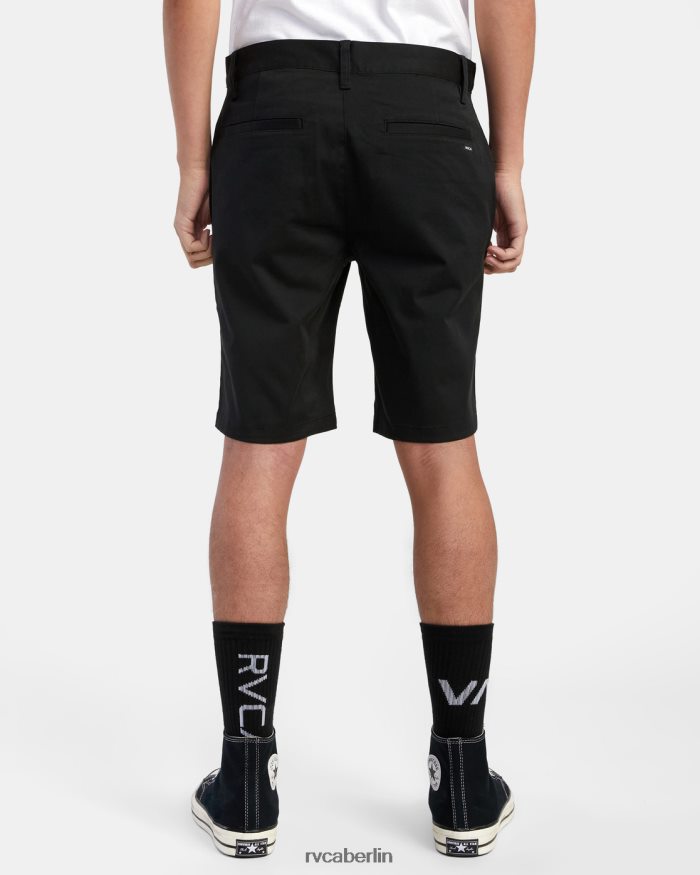 RVCA Weekend-Stretch-Chinoshorts 20 BF4L8X661 Kleidung Schwarz Männer