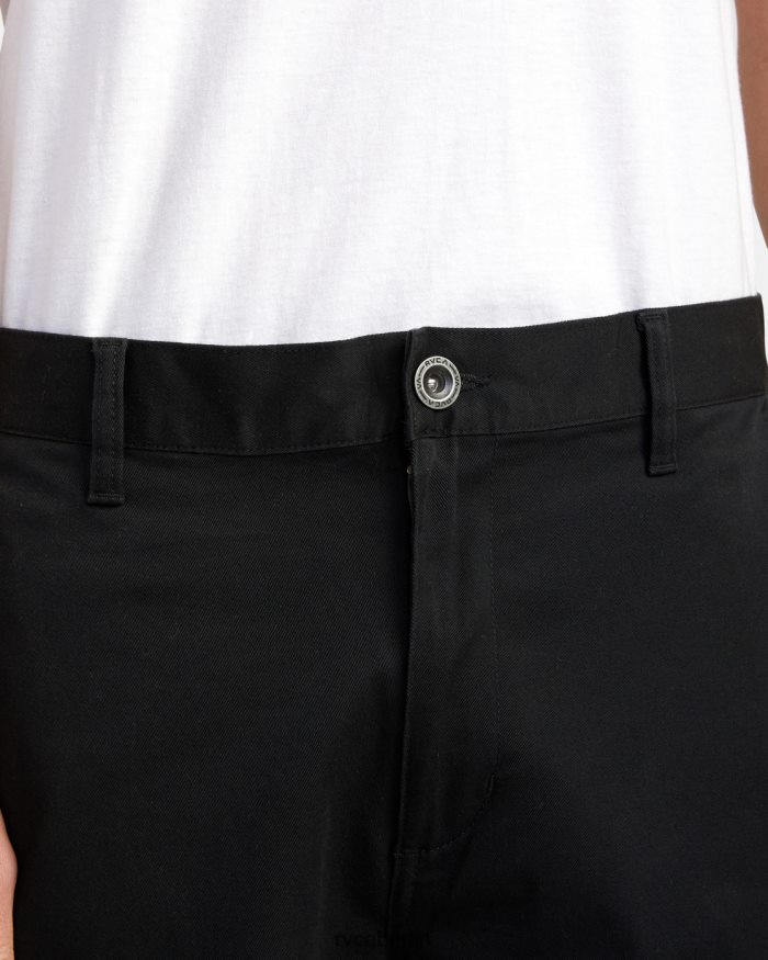 RVCA Weekend-Stretch-Chinoshorts 20 BF4L8X661 Kleidung Schwarz Männer