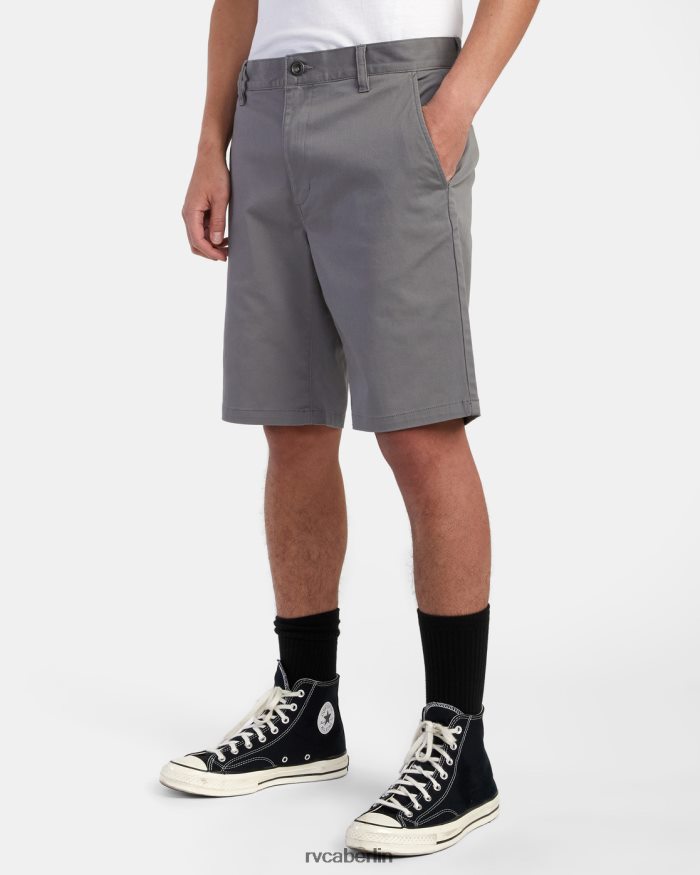 RVCA Weekend-Stretch-Chinoshorts 20 BF4L8X671 Kleidung Rauch Männer